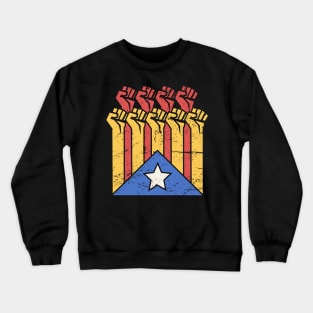 Independence For Catalonia | Catalunya Flag Crewneck Sweatshirt